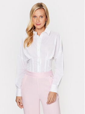 Liu Jo Liu Jo Marškiniai WA3400 T3398 Balta Slim Fit