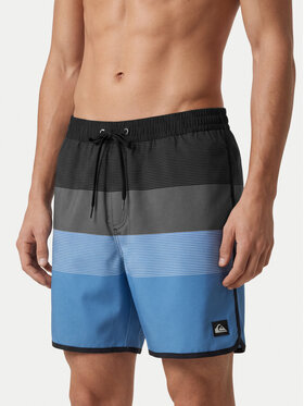 Quiksilver Quiksilver Plavecké šortky Stretch Scallop Volley 16 EQYJV04218 Modrá Regular Fit