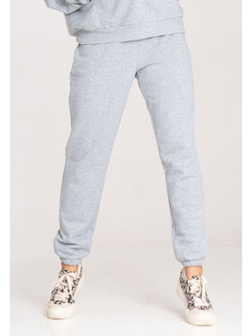 FIGL FIGL Spodnie dresowe M1056 Szary Jogger Fit
