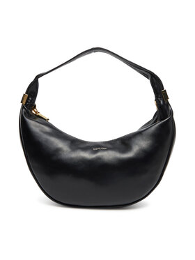 Calvin Klein Calvin Klein Torebka Pinched Soft Crescent Sm LV04F3010G Czarny