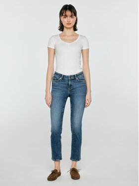 BIG STAR BIG STAR Jeansy ADELA CROPPED Niebieski Skinny Fit