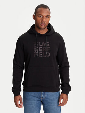 KARL LAGERFELD KARL LAGERFELD Світшот 705039 553910 Чорний Regular Fit