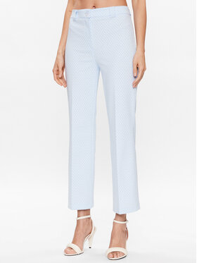 Marc Aurel Marc Aurel Pantaloni di tessuto 1691 7003 24651 Celeste Flared Fit