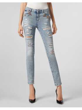 PHILIPP PLEIN PHILIPP PLEIN Jeans 30897 Azzurro chiaro Slim Fit