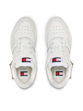 Tommy Jeans Superge Tjw Retro Basket Flatform Charm EN0EN02421 Écru