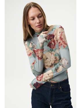 MARI PRETI MARI PRETI Bluzka FLOWER Kolorowy Regular Fit