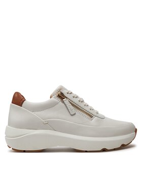 Clarks Clarks Snīkeri Tivoli Zip 26176650 Écru