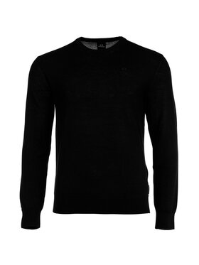 Armani Exchange Armani Exchange Bluza 26396 Czarny Casual Fit