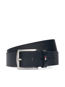 Tommy Hilfiger Tommy Hilfiger Pánský pásek New Denton Belt 4.0 E367863162 85 Černá