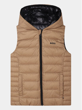 Boss Boss Kamizelka J26515 D Beżowy Regular Fit