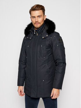 Moose Knuckles Moose Knuckles Parka Stirling MK4661MP Granatowy Regular Fit