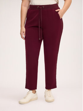 Fiorella Rubino Fiorella Rubino Pantaloni di tessuto P886L002548N036 Bordeaux Regular Fit