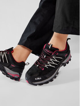 CMP CMP Bakancs Rigel Low Wmn Trekking Shoes Wp 3Q54456 Fekete