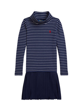 Polo Ralph Lauren Polo Ralph Lauren Trikotāžas kleita 312980676001 Tumši zils Regular Fit