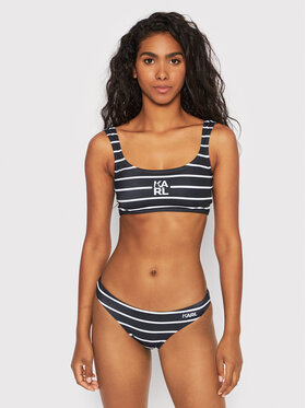 KARL LAGERFELD KARL LAGERFELD Bikini felső KL22WTP16 Fekete