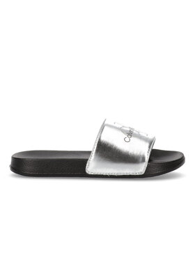 Calvin Klein Jeans Calvin Klein Jeans Klapki V3A0-80318-1367904 Srebrny