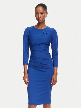 Rinascimento Rinascimento Coctailkleid CFC0130327003 Blau Slim Fit