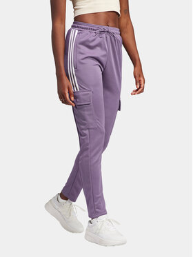 adidas adidas Spodnie dresowe Tiro Cargo IJ8420 Fioletowy Regular Fit