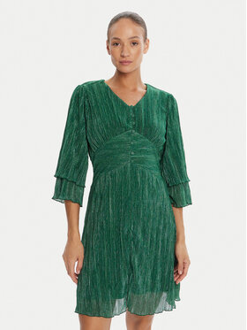 Bruuns Bazaar Bruuns Bazaar Koktel haljina Brella Zabina BBW4533 Zelena Regular Fit