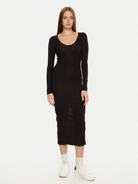 Brave Soul Brave Soul Φόρεμα καθημερινό LDRJ-624HOLLY Μαύρο Regular Fit