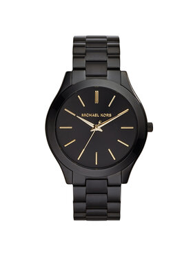 Michael Kors Michael Kors Ročna ura Slim Runway MK3221 Črna