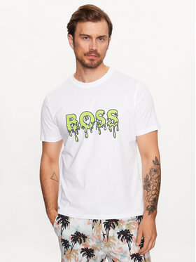 Boss Boss T-shirt 50491718 Bianco Relaxed Fit