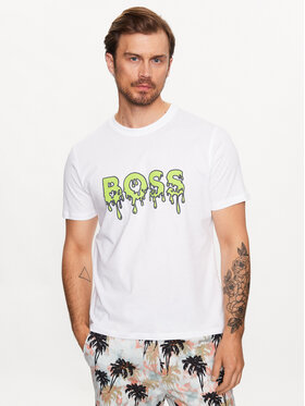 Boss Boss T-shirt 50491718 Blanc Relaxed Fit