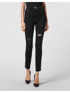 PHILIPP PLEIN PHILIPP PLEIN Jeansy 4343 Czarny Slim Fit