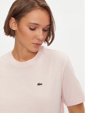 Lacoste T-shirt TF7215 Ružičasta Loose Fit