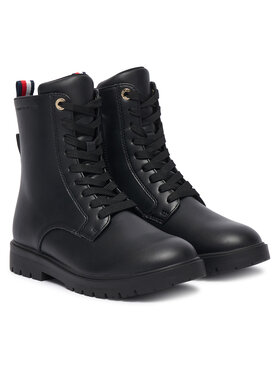 Tommy Hilfiger Tommy Hilfiger Gležnjarji T3A5-35157-1355 Črna