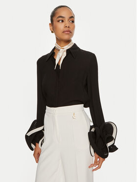 Elisabetta Franchi Elisabetta Franchi Košulja CA-T9-647E2-V490 Crna Regular Fit