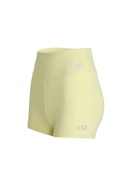 Yeaz Yeaz Szorty sportowe CELEB Żółty Slim Fit