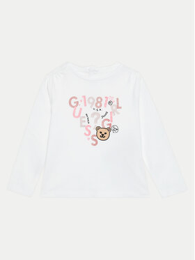 Guess Guess Блузка K4BI05 J1314 Білий Regular Fit