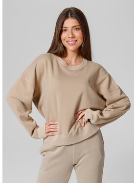 PITBULL PITBULL Bluza Bluza damska Washed Manzanita M/L Beżowy Oversize
