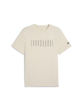 Puma Puma T-Shirt 684617 Beżowy Regular Fit