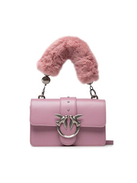 Pinko Pinko Handtasche Love Mini Icon Shoulder Strap Fu AI 22-23 PLTT 1P22YT A0AI Rosa