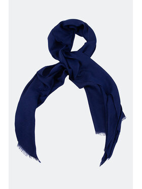 ALLORA BE UNIQUE ALLORA BE UNIQUE Scialle 100% wool Blu scuro