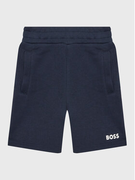BOSS Boss Спортни шорти J24816 S Тъмносин Regular Fit