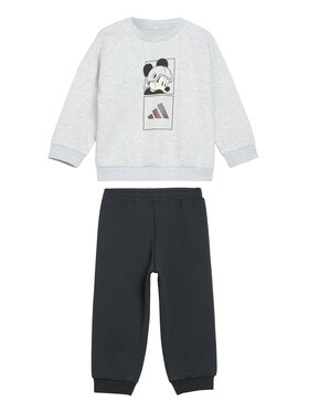 adidas adidas Tepláková súprava Disney Mickey Mouse Jogger KG6110 Sivá Regular Fit