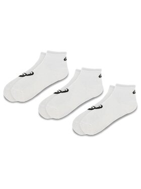 Asics Asics Lot de 3 paires de chaussettes basses unisexe 3PPK Quarter Sock 155205 Blanc