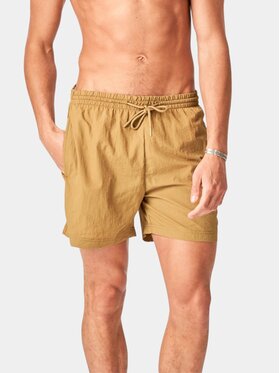 TeeShoppen TeeShoppen Szorty kąpielowe 'Basic Collection' Khaki Regular Fit