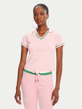 Juicy Couture Juicy Couture Polo JCWCT225355 Ružičasta Regular Fit