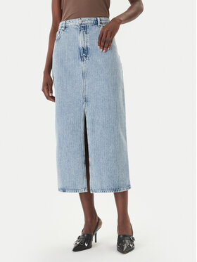 HUGO HUGO Jeans suknja Gatje_4 50568239 Svijetloplava Regular Fit