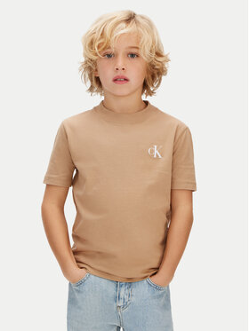 Calvin Klein Jeans Calvin Klein Jeans T-kreklu komplekts LVCKSJA45B Bēšs Regular Fit