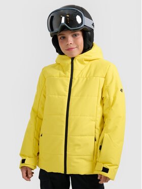 4F 4F Giacca da sci 4FJRAW25TTJAM1064-71S Giallo Regular Fit