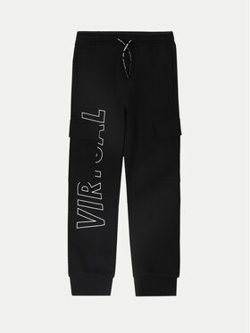 Coccodrillo Coccodrillo Pantaloni trening ZC4120101WBJ Negru Regular Fit