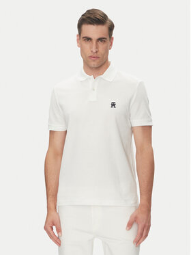 Tommy Hilfiger Tommy Hilfiger Polokošeľa MW0MW33167 Biela Regular Fit
