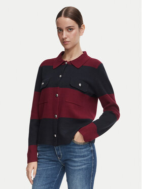 Morgan Morgan Cardigan 262-MBOLOU Bordeaux Regular Fit