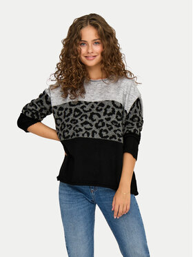 ONLY ONLY Sveter Jade 15294969 Sivá Regular Fit