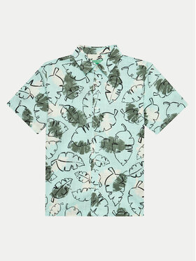 United Colors Of Benetton United Colors Of Benetton Koszula 5OUGCQ030 Kolorowy Regular Fit